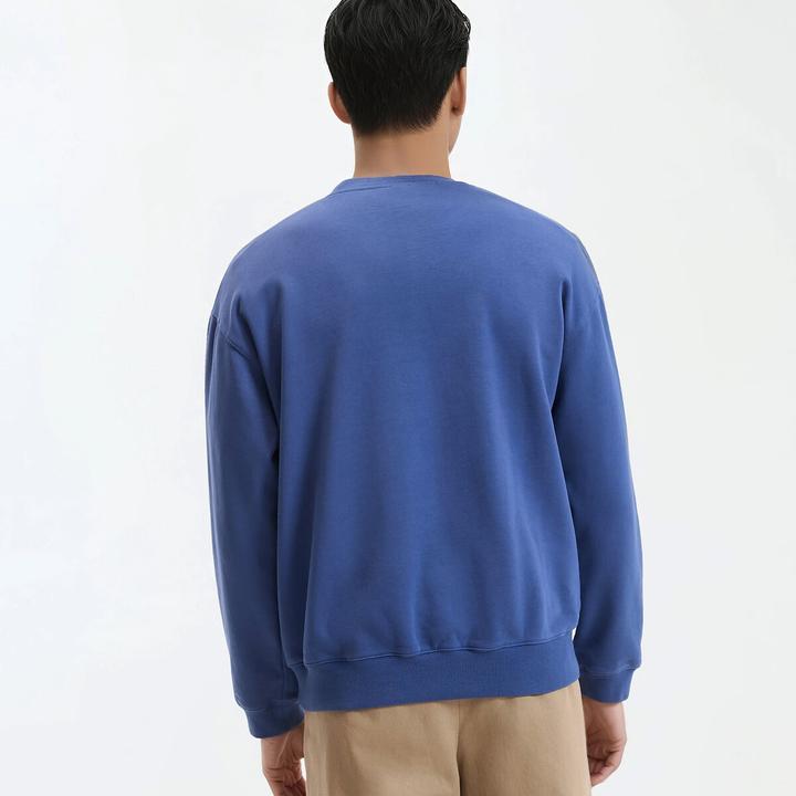 Produktbild La Redoute Collections Sweatshirt mit Rundhalsausschnitt stonewashed (3XL)