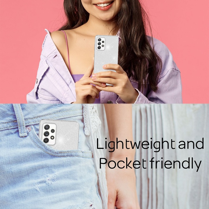 Produktbild Nalia Glitzer Hülle (Samsung Galaxy A53)