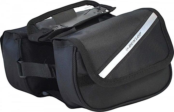 Dunlop Torba / sakwa rowerowa na ramę (Czarny) (Rahmentasche)