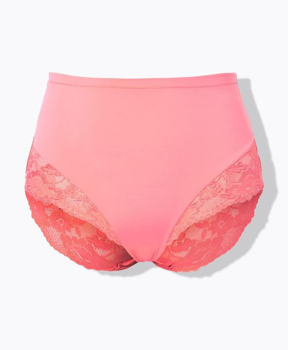 Produktbild Ulla Popken Midislip, transparente Spitze, hinten gerafft (62, Einzelpack)