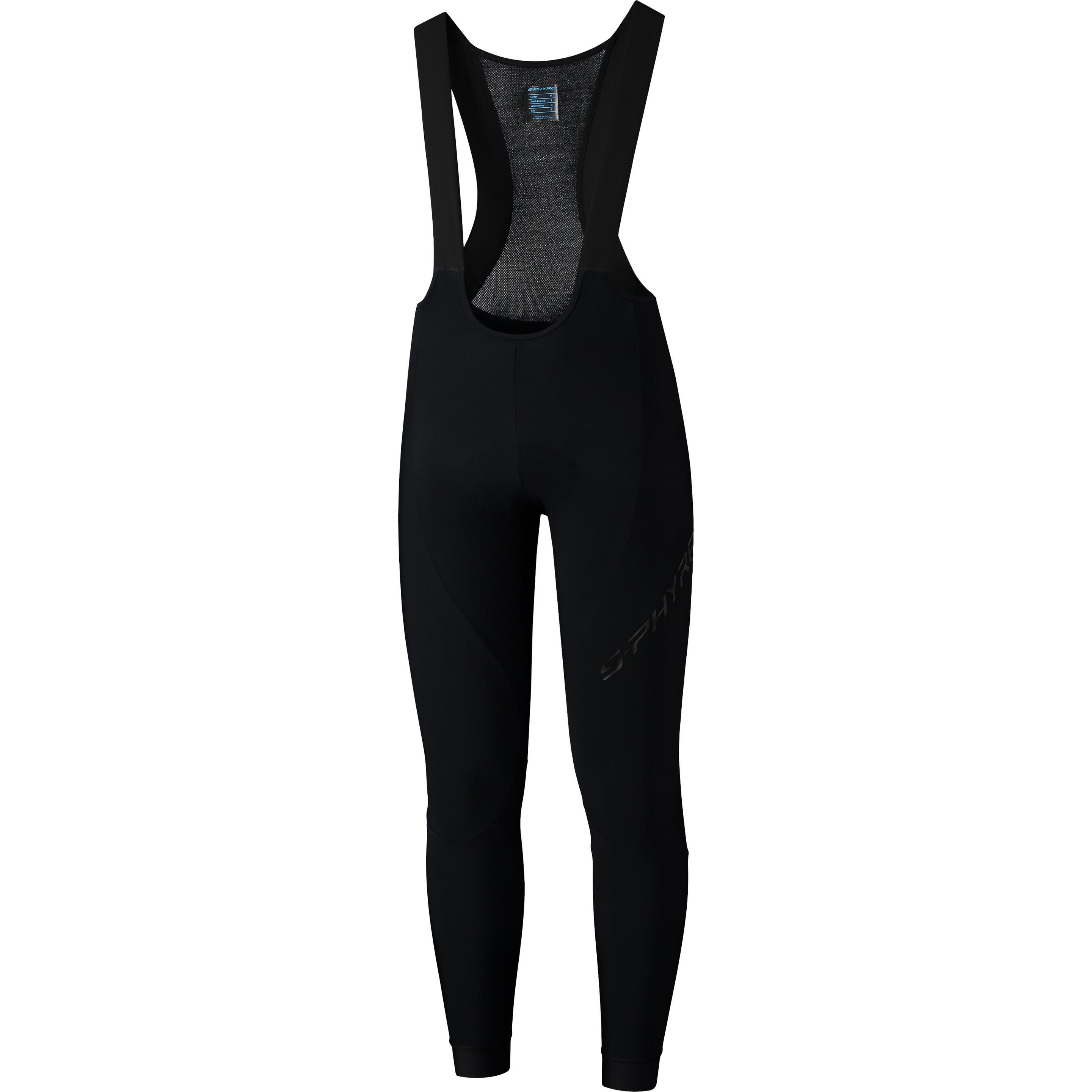 Shimano, Herren, Velohosen, S-Phyre Thermal Bib Tight M (M), Schwarz, M