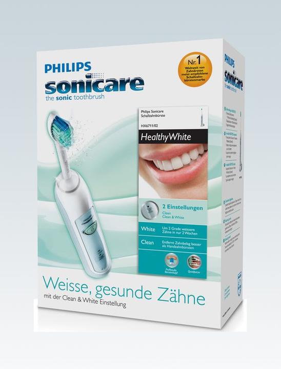Produktbild Philips Wiederaufladbare Schallzahnbürste HX6711/02 (Schallzahnbürste)