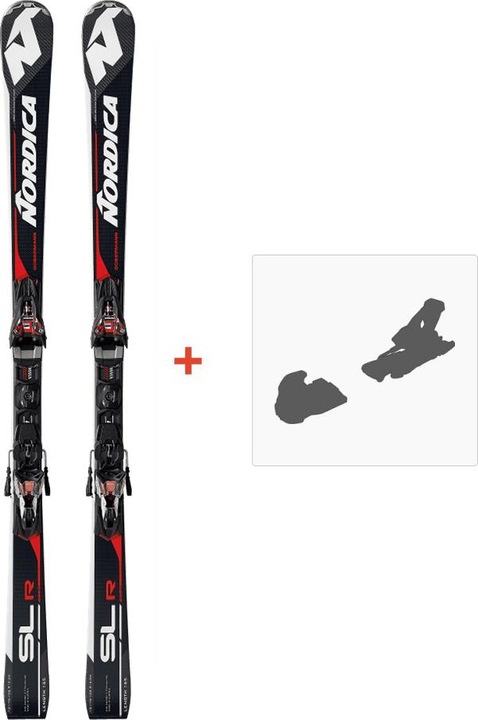 Image du produit Nordica Ski Dobermann Slr RB Evo + N Power X-Cell Evo 2018 (156 cm)