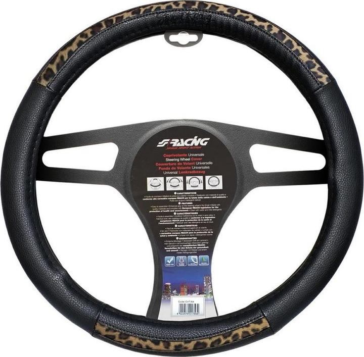 Simoni Racing Steering wheel cover Leopard