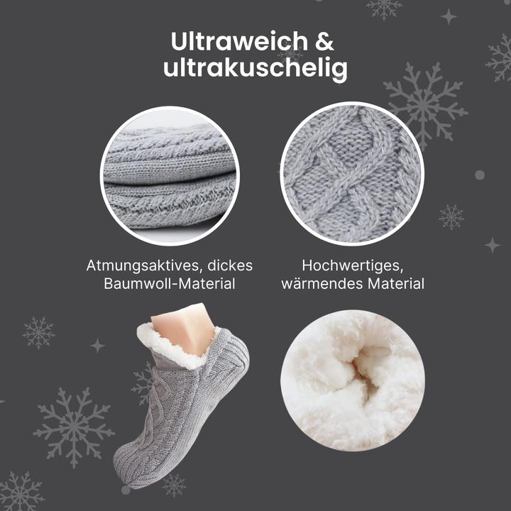 Actual product image Hermex Slippers size 43-46 winter socks cosy socks fuzzy socks slippers (43, 44, 45, 46)