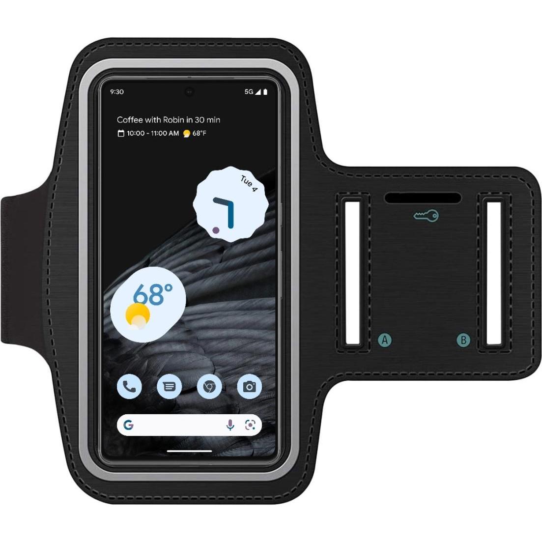 Thumbnail - SmartFitness Google Pixel 7 Pro Handy Sport Armband, Smartphone Sportarmband, Schwarz