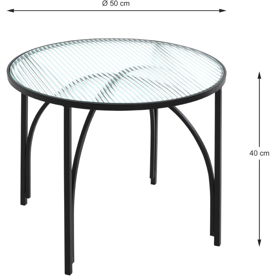 Thumbnail - HAKU Möbel, Couchtisch + Beistelltisch, Raymond (50 x 50 x 40 cm)