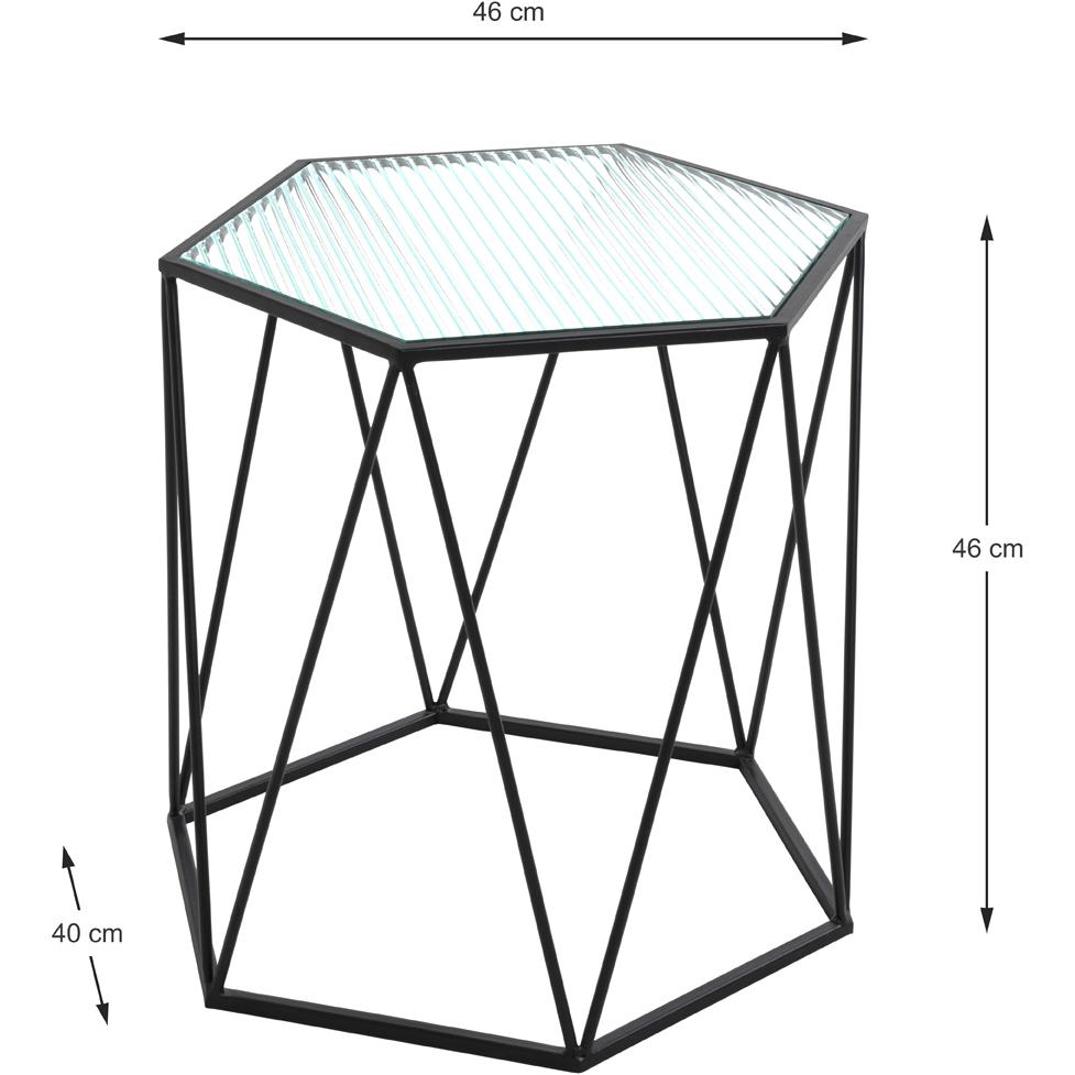 Thumbnail - HAKU Möbel, Couchtisch + Beistelltisch, Harper (46 x 40 x 40 cm)