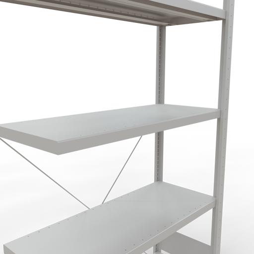 Actual product image Schulte Lagertechnik MULTIplus330 boltless bay system with cross brace