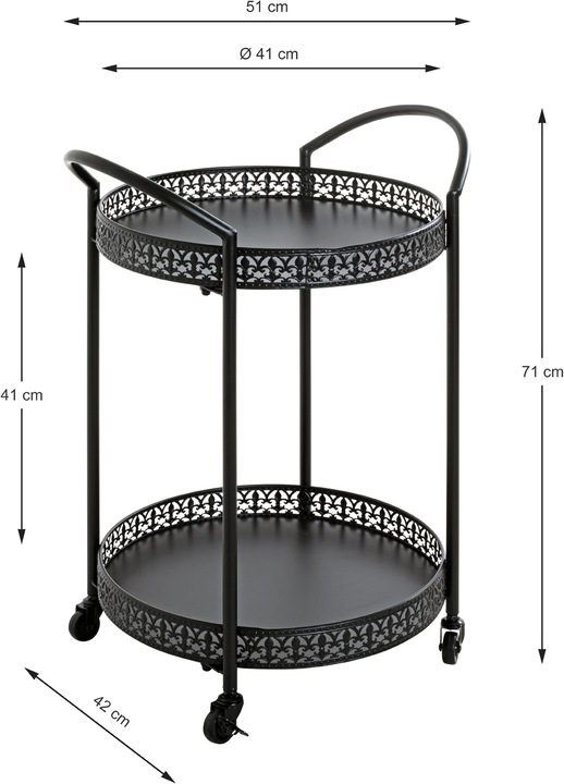 Image du produit HAKU Möbel Chariot de service