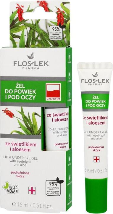 Produktbild FlosLek Pharma Eye Care (Augenpflege Gel, 15 ml, Tag)