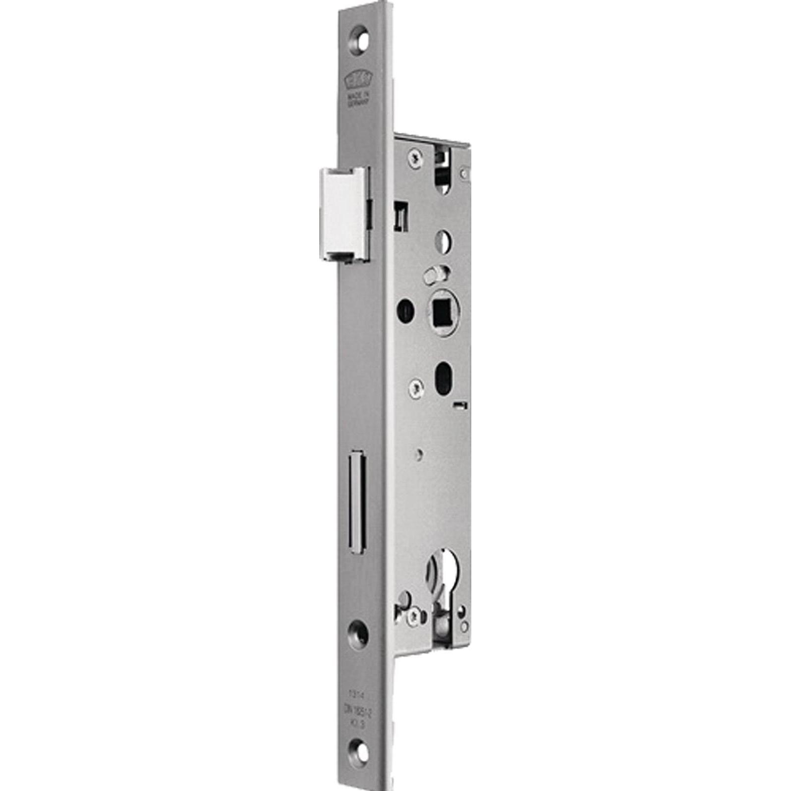 BKS, Cilindro serrature, Serratura da infilare B 1314 PZ 24/40/92/8 mm DIN sinistra/destra acciaio inox 270 mm (Cilindro profilato)