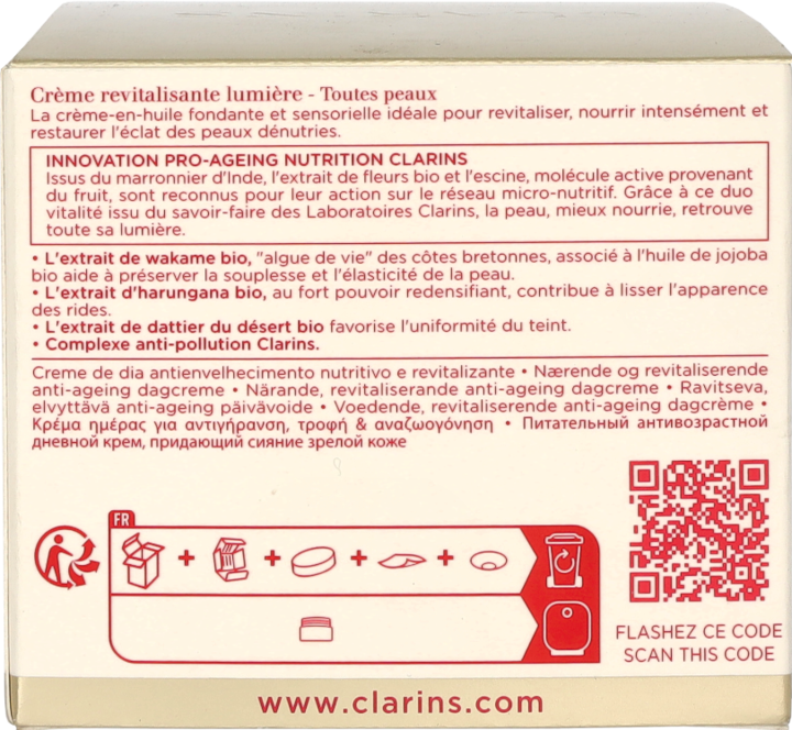 Produktbild Clarins Nutri-LumiÃ¨re Jour (50 ml, Tagescreme, SPF 50)