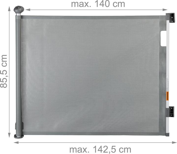 Produktbild Relaxdays Türschutzgitter (70 - 140 cm)