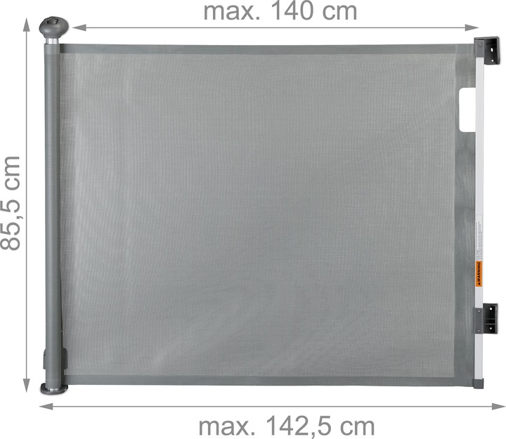 Actual product image Relaxdays Door safety gate (70 cm)
