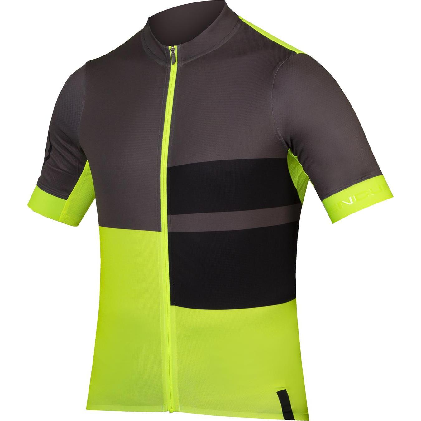 Endura, Herren, Velotrikot, FS260 Print Trikot (kurzarm) (XL), Gelb, XL