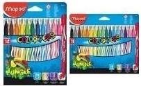 Produktbild Maped Fasermaler Jungle 18er (18x)