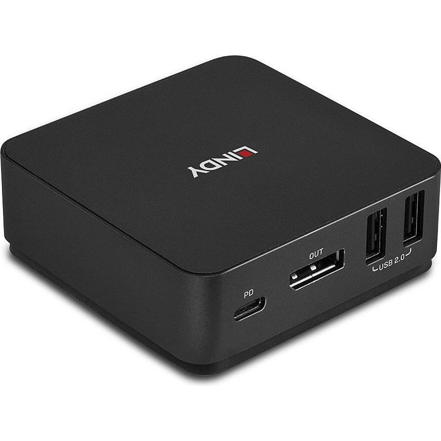 Lindy KVM Switch, KVM Switch, Grau