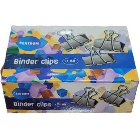 Centrum, Graffette, Clip in metallo, 51 mm, 12 pezzi. (12 x)