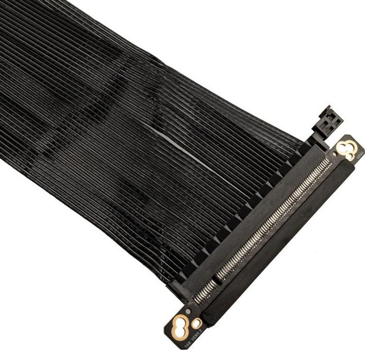 Productafbeelding Ssupd Riser lintkabel - PCIe 4.0, 430 mm, zwart