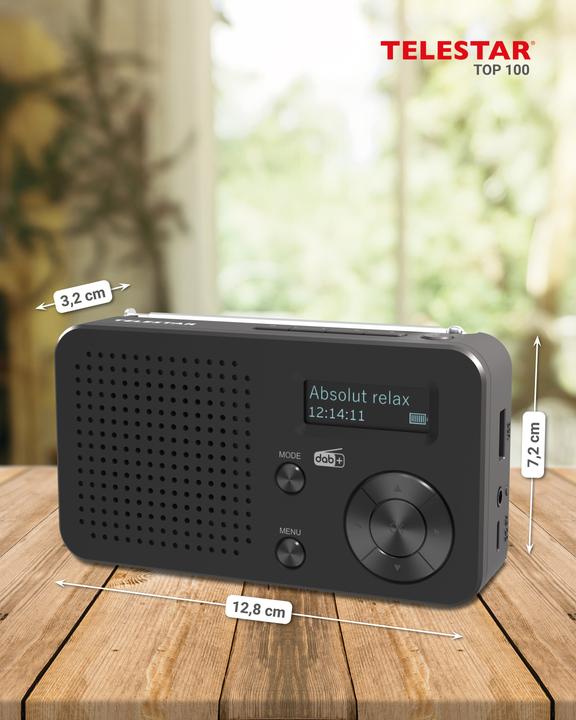 Produktbild Telestar Top 100 (FM, DAB+, Bluetooth)
