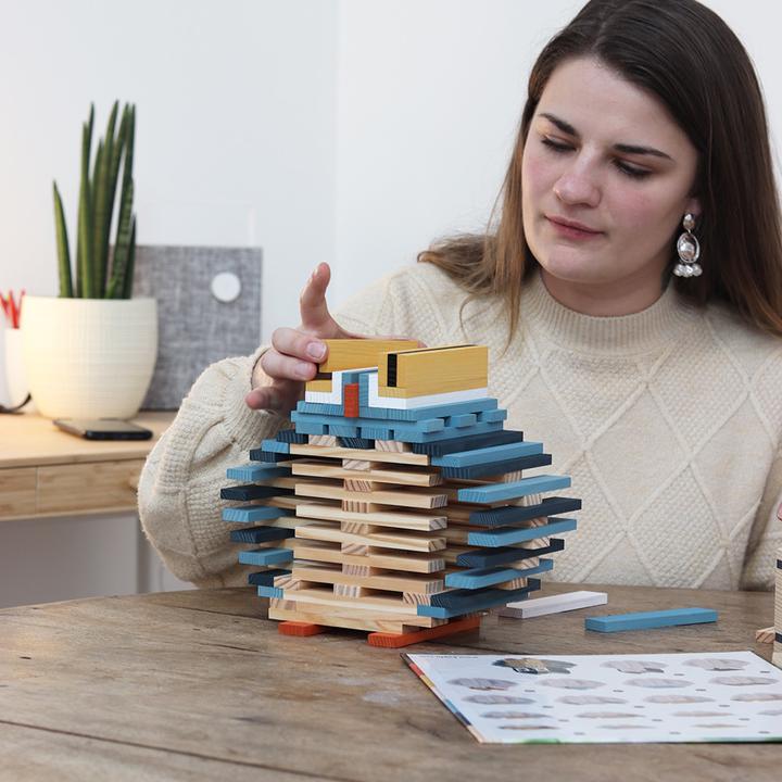 Actual product image Kapla Owl set