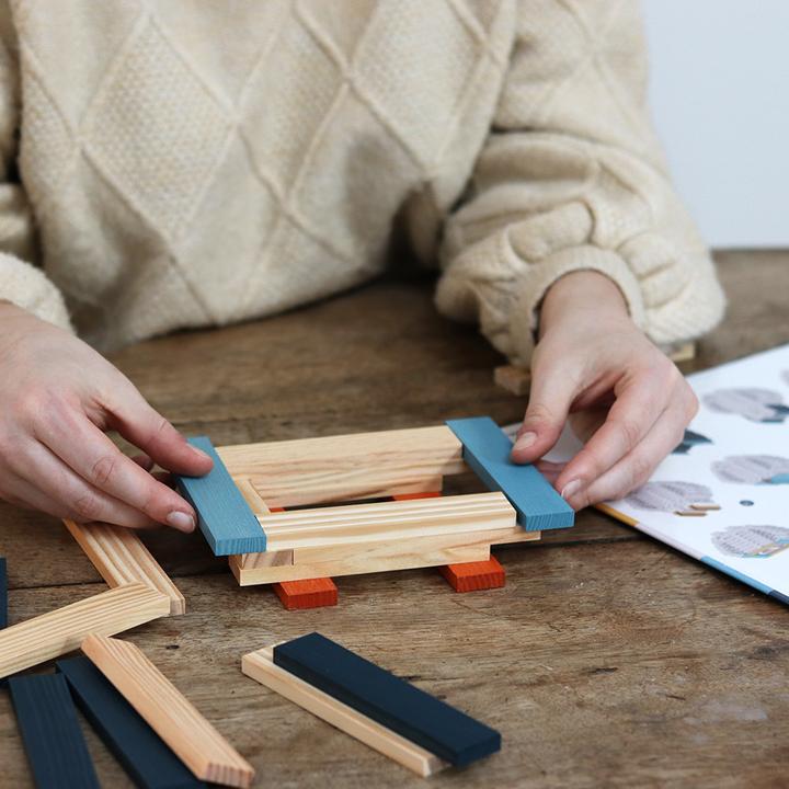 Actual product image Kapla Owl set