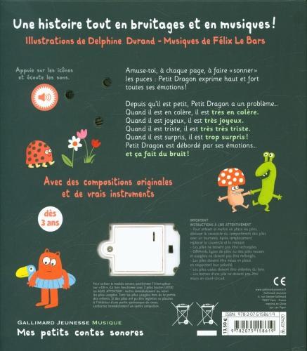 Image du produit Les émotions de petit Dragon : 16 animations musicales (Français, Durant Delphine, 2021)