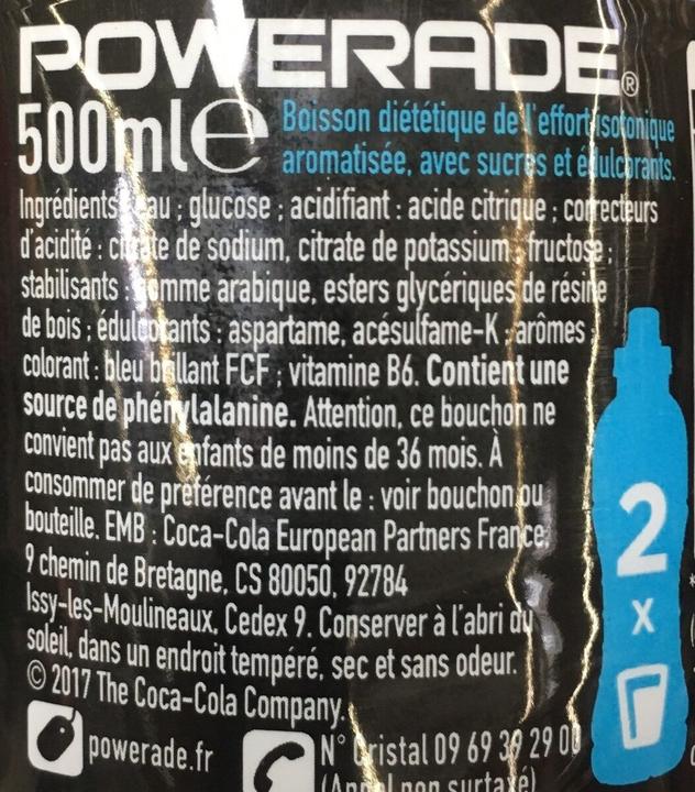 Produktbild Powerade Mountain Blast (Beere, 12 x)