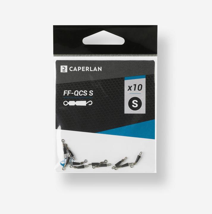 Immagine prodotto Caperlan Girevole con connettore rapido in acciaio inox confezione da 10 pezzi