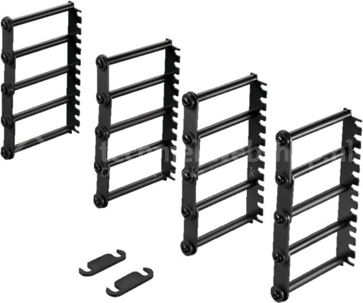 Actual product image Rittal Cable routing bars 19 inch attachment, 4U, 4 pc(s)