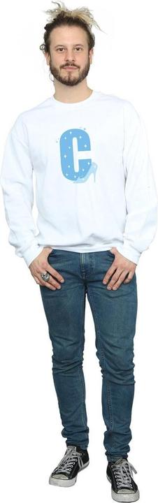 Actual product image Disney Mens Alphabet C Is For Cinderella Sweatshirt (S)