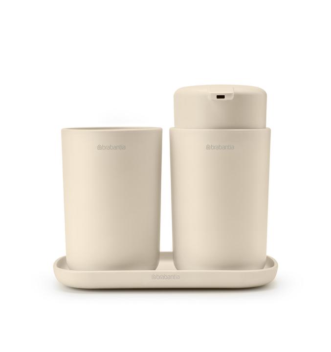 Productafbeelding Brabantia Zeepdispenserset ReNew Set 250 ml, Beige