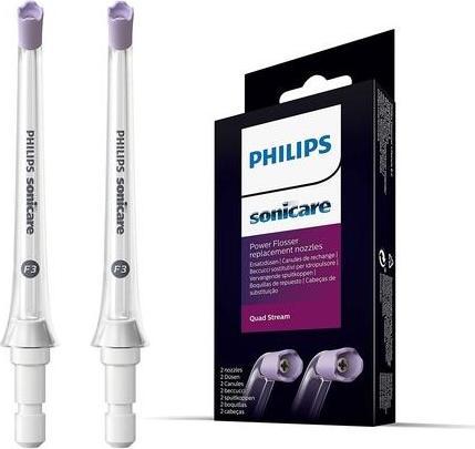 Actual product image Philips Sonicare 2 nozzles Oral Irrigator nozzle (Oral irrigator attachments)