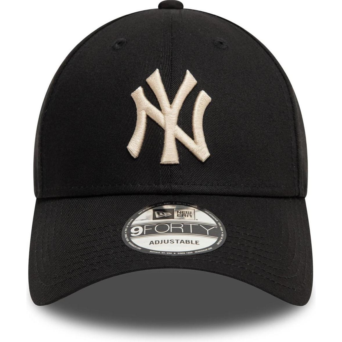 Thumbnail - New Era, Herren, Cap, 9Forty Strapback Cap Essential New York Yankees, Schwarz