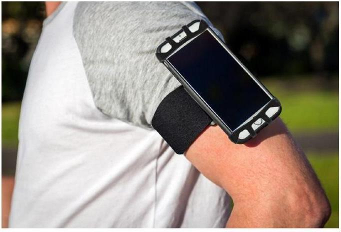 Actual product image Maclean MC-786 holder Active holder Handheld mobile computer Black