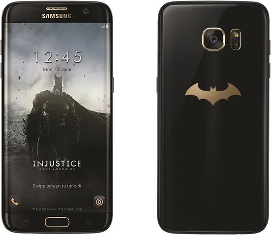 Produktbild Samsung Galaxy S7 Edge Injustice Batman Limited Edition (32 GB, Black, Black Onyx, 5.50", Single SIM, 4G)