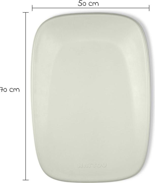 Produktbild Nattou Wickelauflagen Wickel-Set mit Wickelunterlage Softy & Windeleimer (50 x 70 cm)