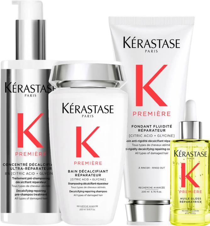 Image du produit Kérastase Première Repair Routine Set pour cheveux abîmés - 730ml (Kit de soins capillaires)