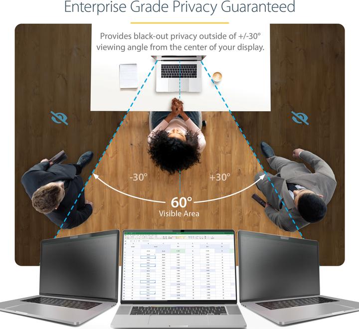 Immagine prodotto StarTech Schermo privacy da 14 pollici (14", 1:1)