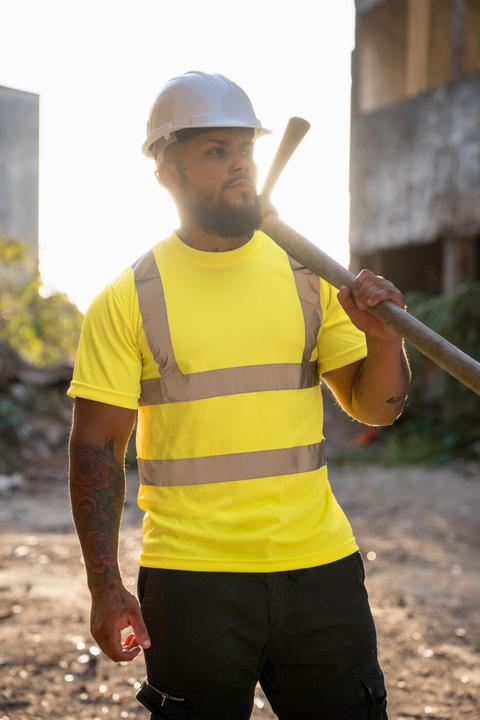 Actual product image Korntex Hi-Vis T-Shirt (XL)