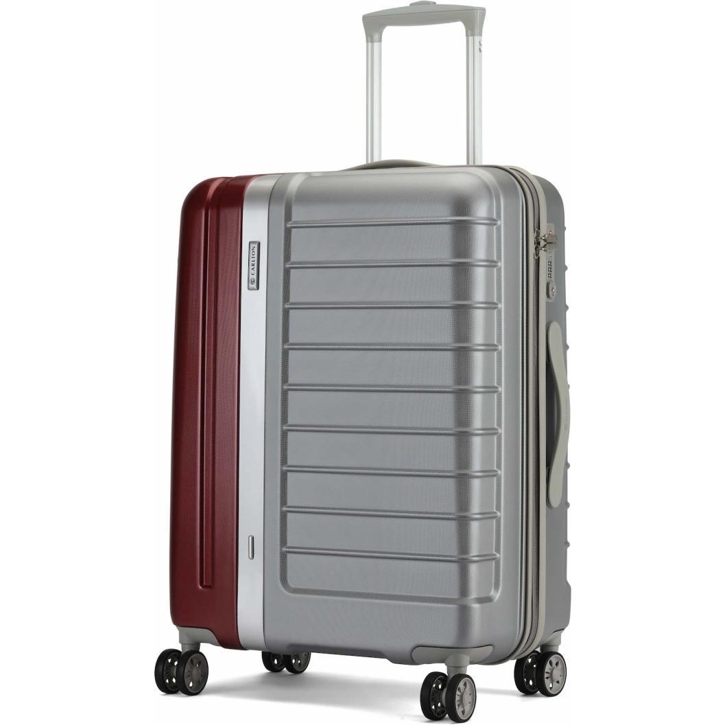 Carlton, Koffer, Duo-Tone Hardcase Kuffert 67 cm, Bordeaux