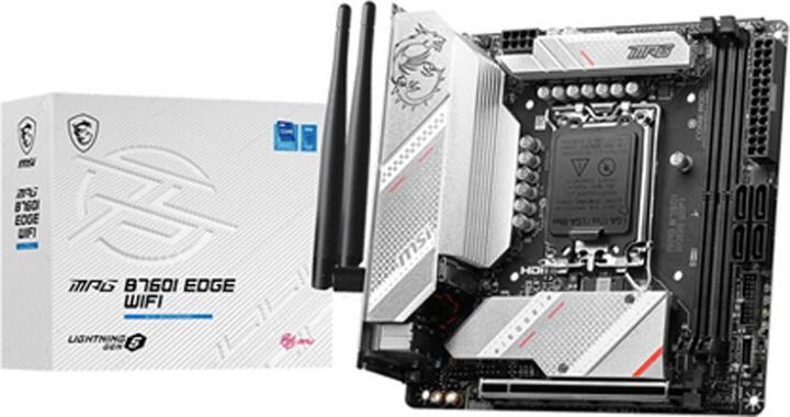 Produktbild MSI MPG B760I EDGE WIFI (LGA 1700, Intel B760, Mini-ITX)