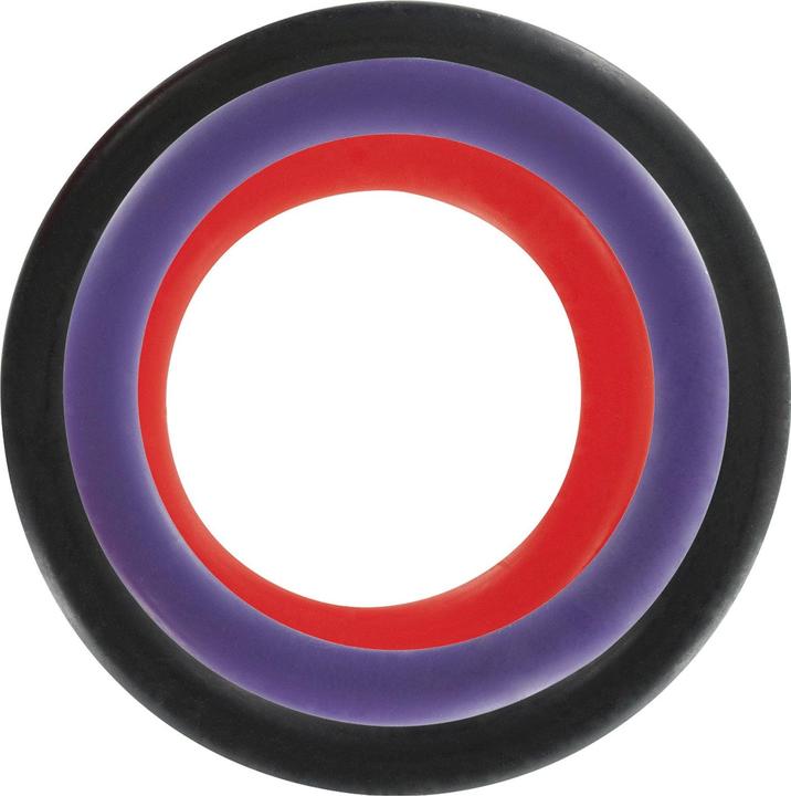 Actual product image ToyJoy Triple Rings Multicolor 3Pcs