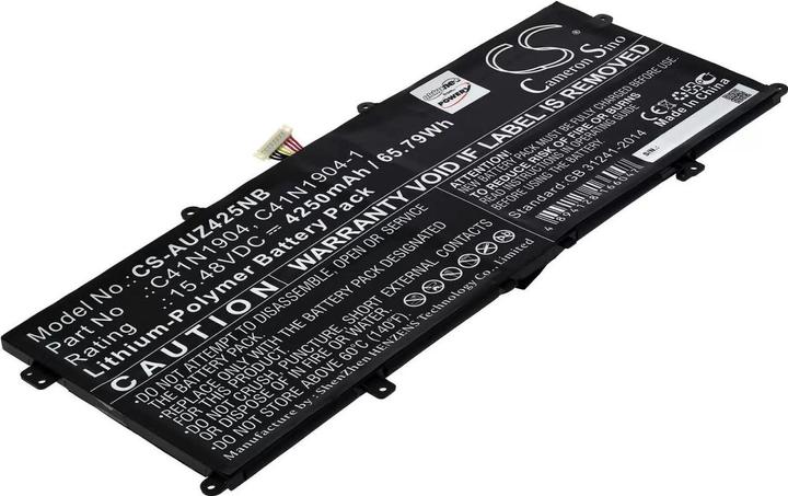 Actual product image AccuCell Battery Asus Zenbook 13 UX325EA-EG022T, 14 UX425EA-HM093T, type C41N1904 (4250 mAh)