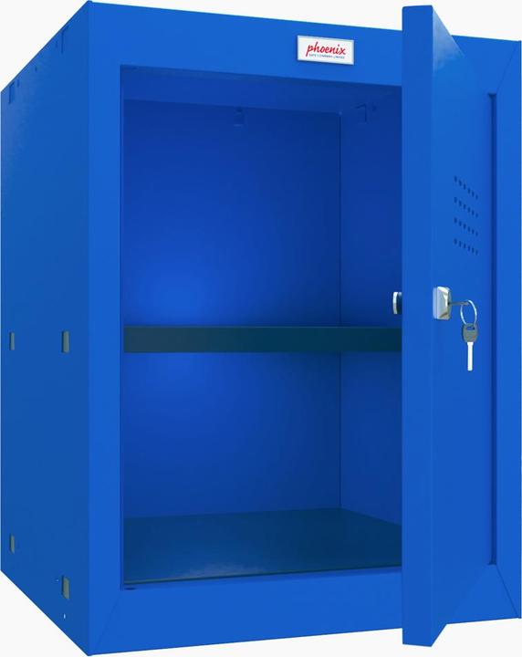 Productafbeelding Phoenix Safe Würfelspind 66l Standard Türschloss blau (66 l)
