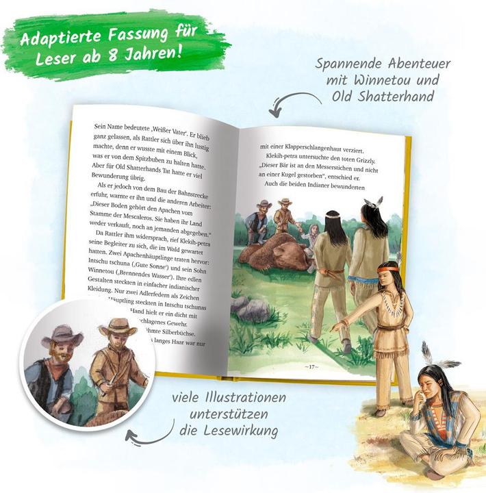 Immagine prodotto Winnetou Klassiker (Tedesco, Trötsch Verlag GmbH & Co KG, 2021)