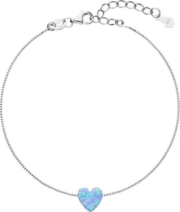 Immagine prodotto Evolution Group Bracciale delicato con opale sintetico 13018.3 (L)