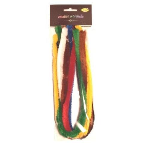 Folia Farbige Chenillenadeln 15mm, 7 Stk, Aghi + Ferri, Multicolore