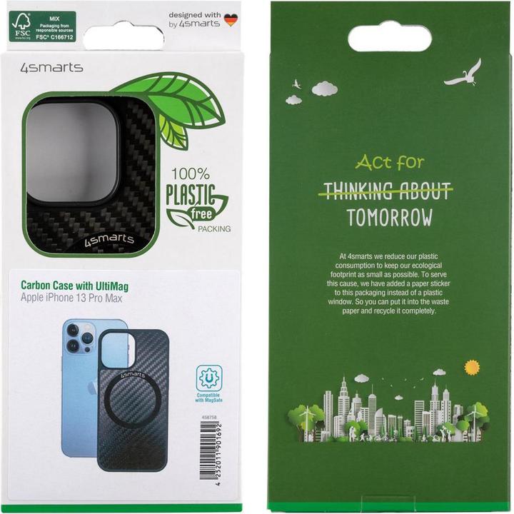 Produktbild 4smarts Carbon mit UltiMag (Apple iPhone 13 Pro Max)
